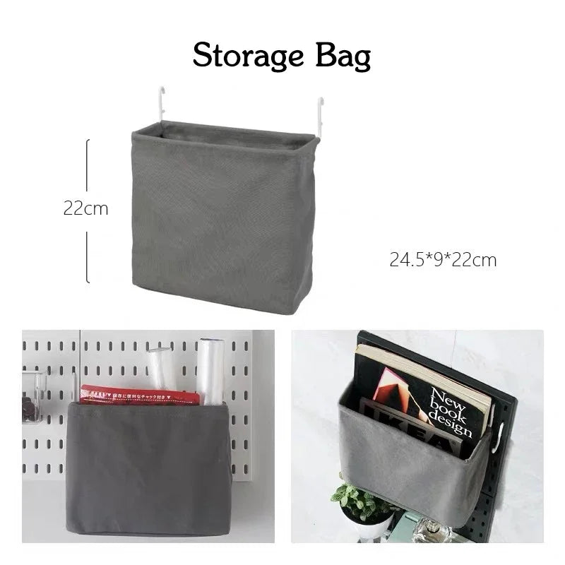 Customizable Pegboard Wall Organizer Accessories for Kitchen & Utility