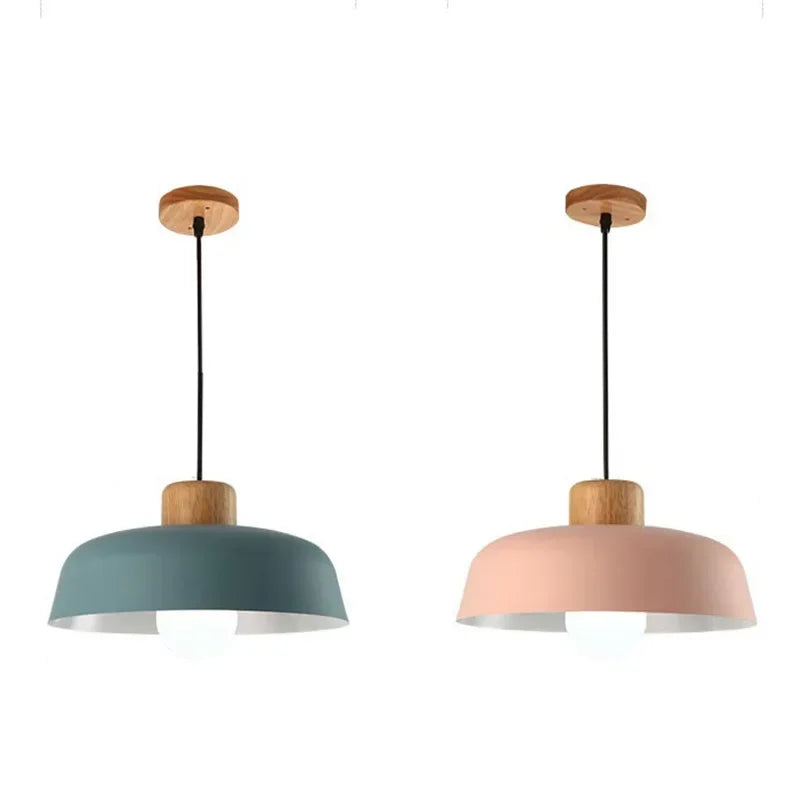Nordic Macaron Dome Pendant Light for Dining & Living Spaces