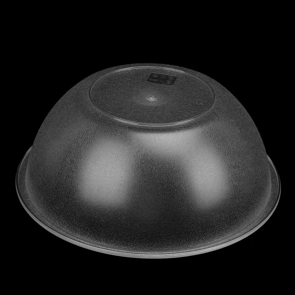 Large Clear Round Acrylic Serving Bowl for Salad, Fruit, and Kitchen Buffet