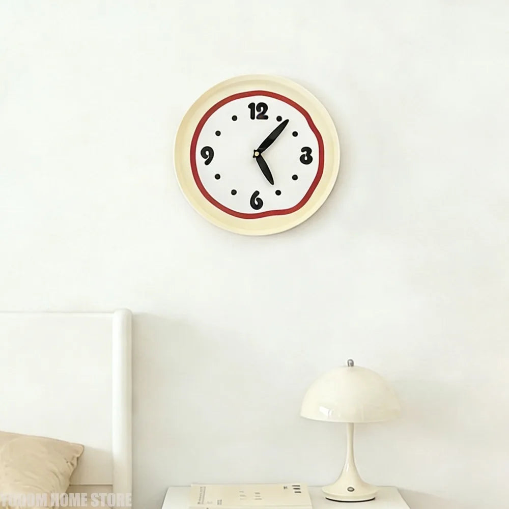 Linden Rounded Edge Wall Clock