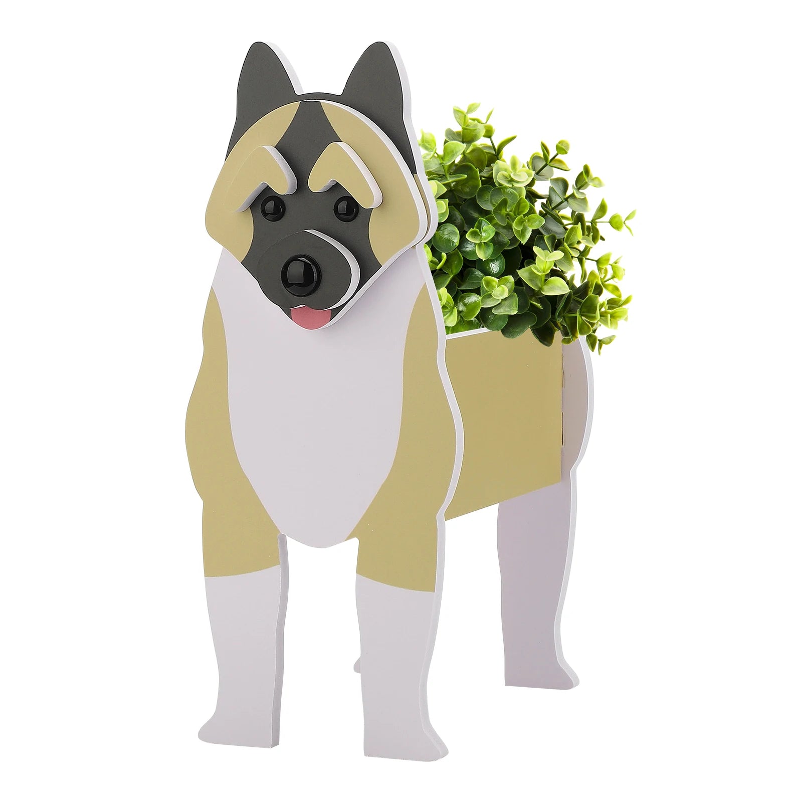 Rowan Dog-Shaped Planter Pot for Small Plants & Succulents
