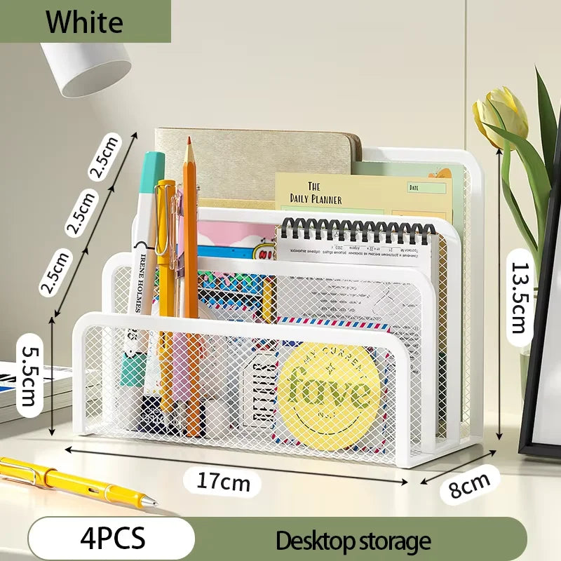 Mesh Desk Mail Organizer for Letters, Papers & Small Files