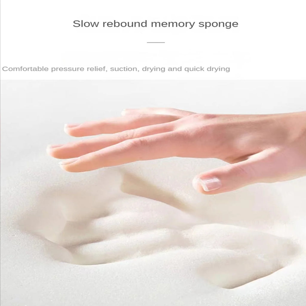 Claw Pattern Anti-Slip Memory Foam Bath Mat