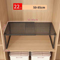 Adjustable Stackable Closet Shelf Divider for Cabinets & Wardrobes