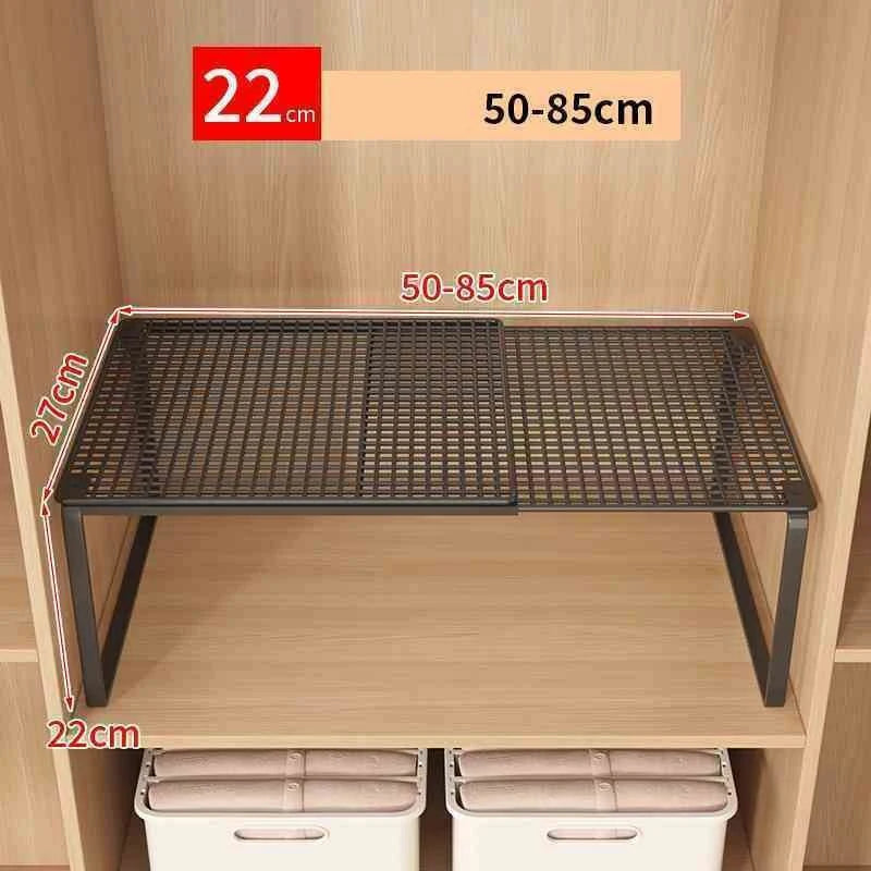 Adjustable Stackable Closet Shelf Divider for Cabinets & Wardrobes