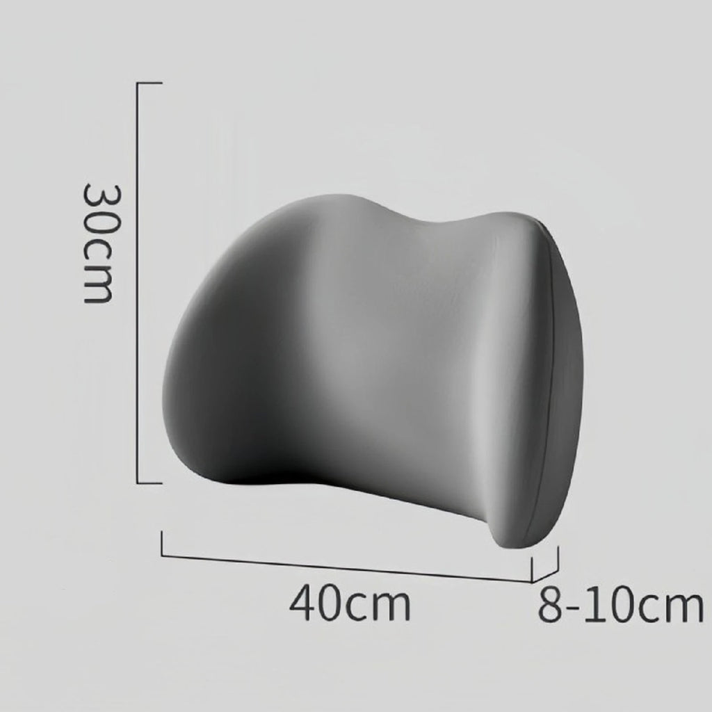 Memory Foam Lumbar Support Pillow for Bed or Couch