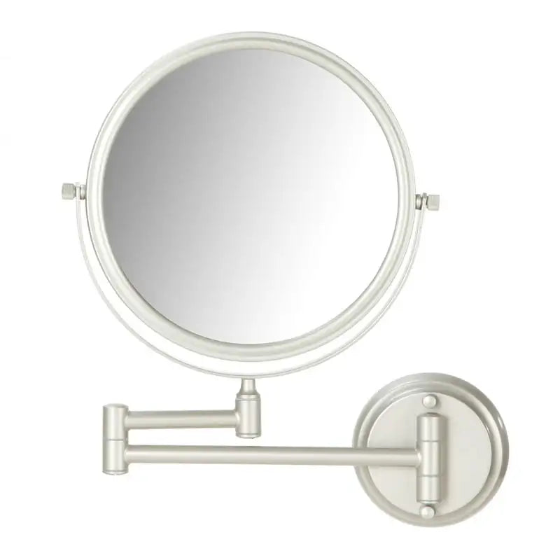 Wall Mounted Double-Sided Retractable Bathroom Makeup Mirror – 6 Inch