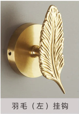 Eden Brass Animal Wall Hook – Sculpted Decorative Hook for Entryway or Bathroom