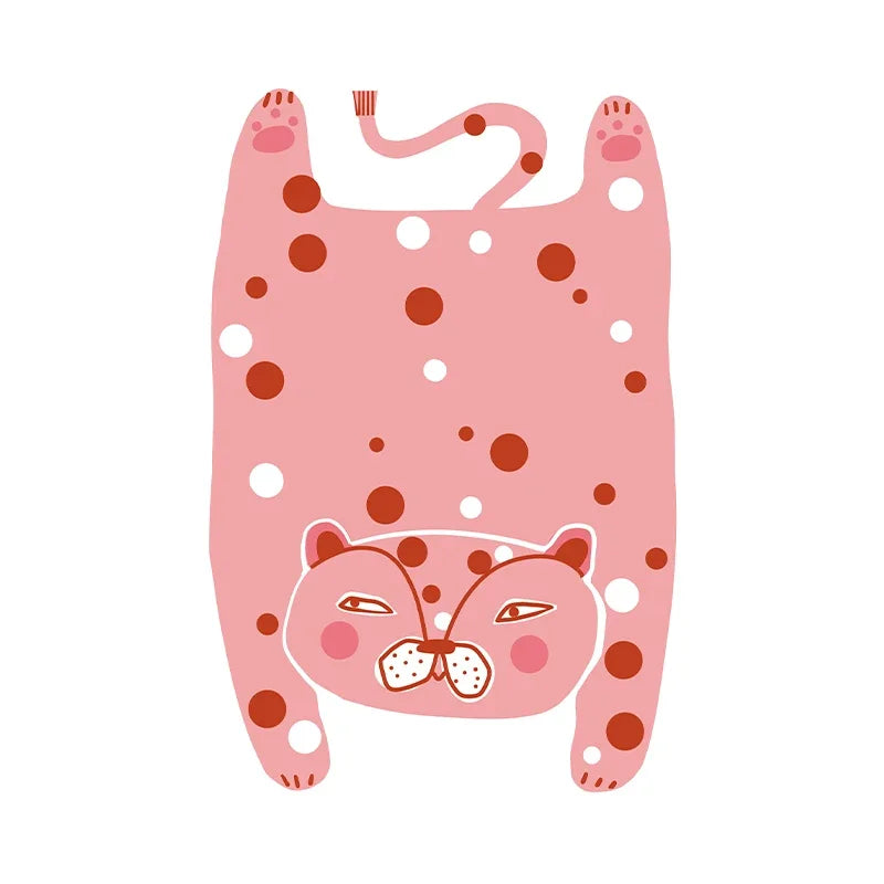 Cartoon Animal Shaped Bath Mat – Soft Anti-Slip Rug for Bathroom, Bedroom, or Nursery