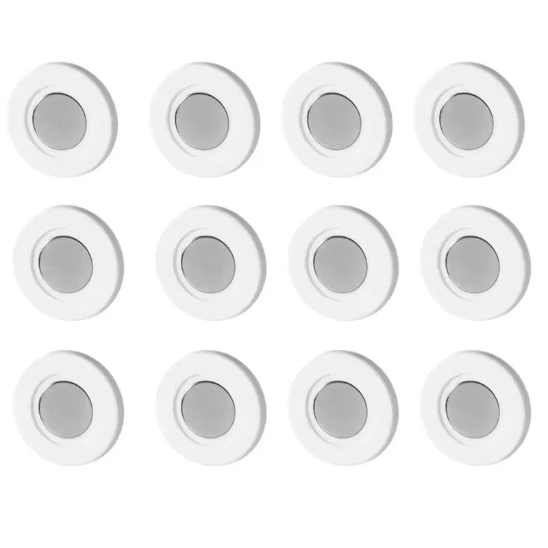 Magnetic Adhesive Remote Control Wall Holders – Set of 3, 6, or 12