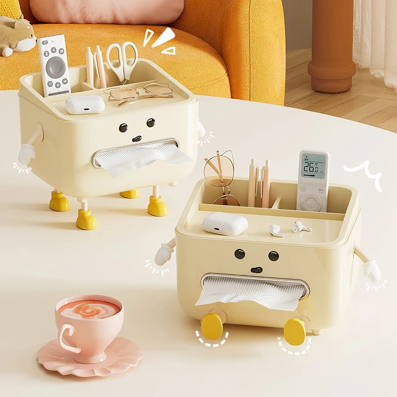 Whimsical Desktop Organizer with Compartments
