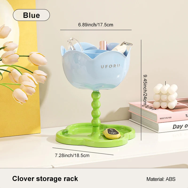 Flora Double-Tier Organizer Stand for Entryway or Bedroom