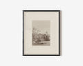 Elowen Neutral Landscape Canvas Art Print