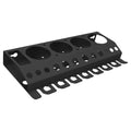 Wall-Mounted Spray Bottle and Tool Organizer Rack