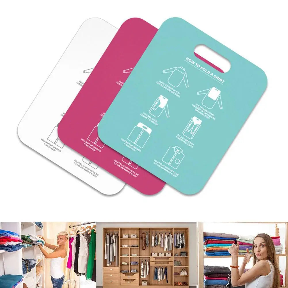 Plastic Folding Board Laundry Helper for Neat Closet Organization