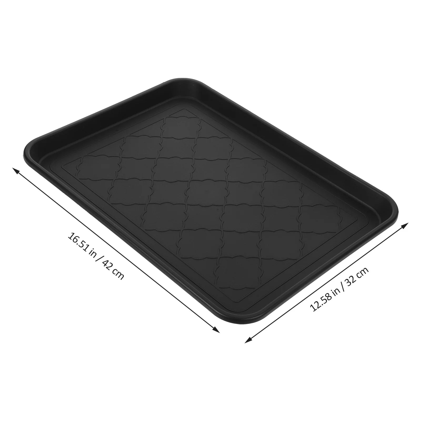 Large Plastic Boot Tray for Entryway, Hallway, or Laundry Room