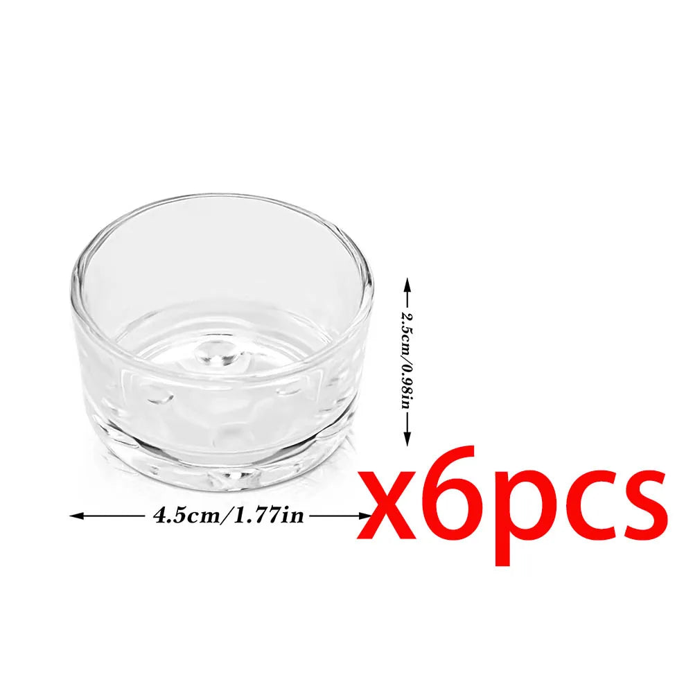 Clear Glass Tealight Holders for Tabletop and Centerpieces