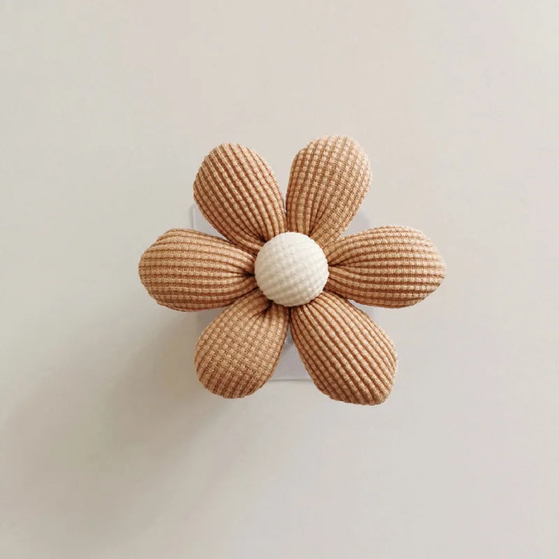 Daisy Fabric Flower Wall Hook for Nursery & Kids’ Room