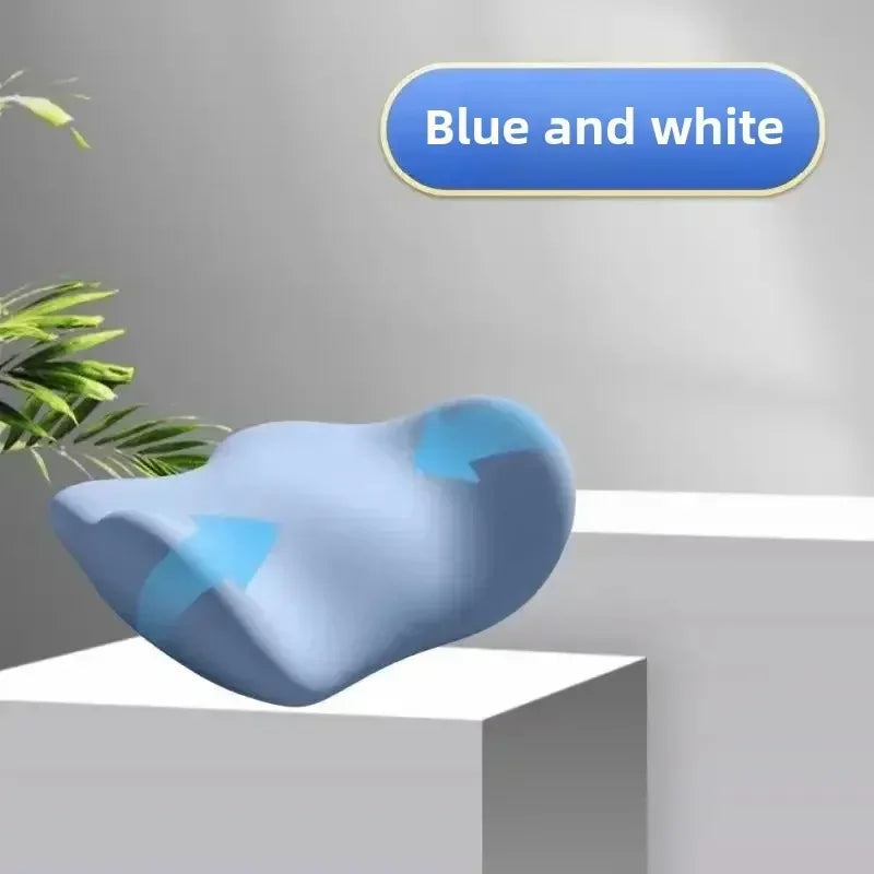 Ergonomic Memory Foam Lumbar Support Pillow for Bed and Sleep