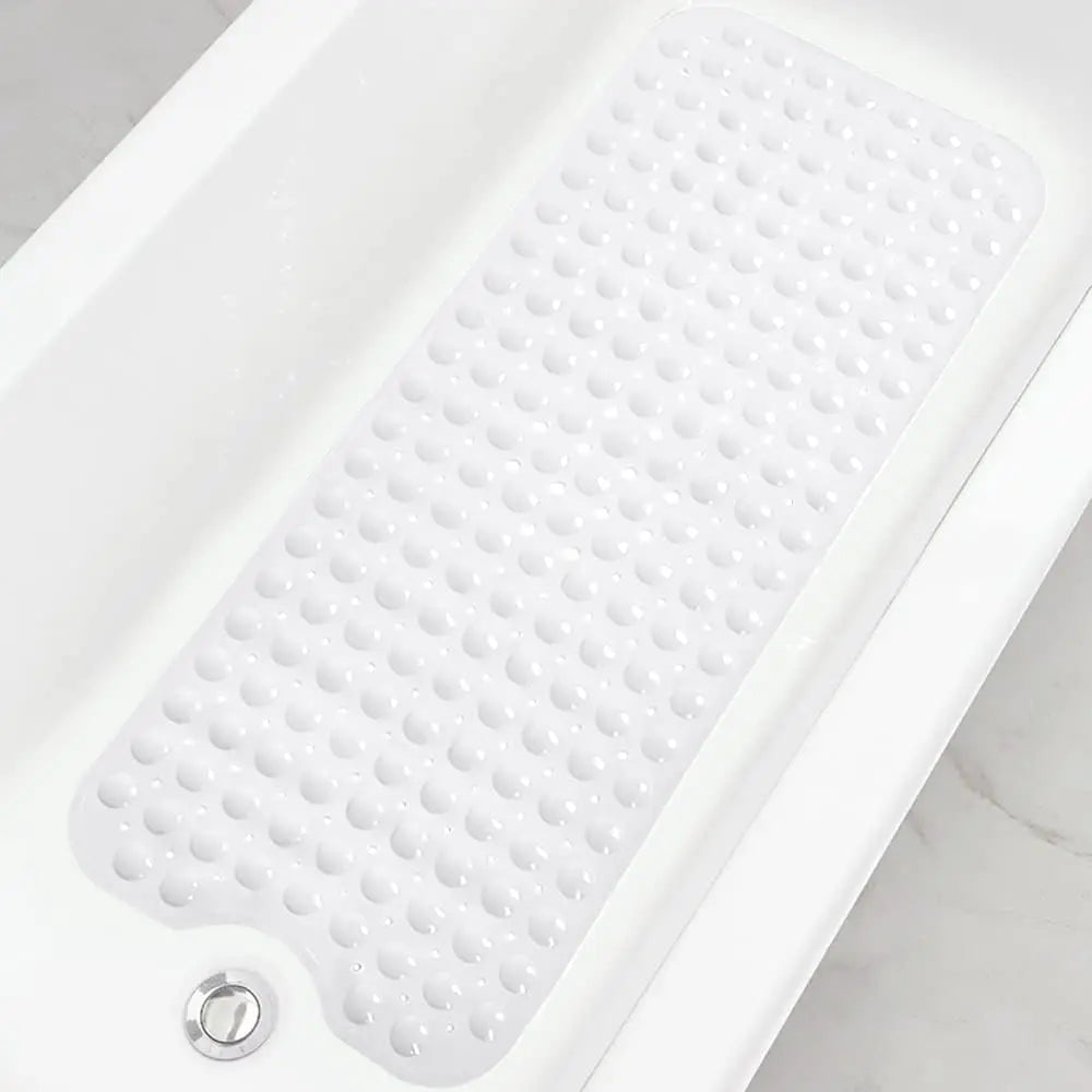 Extra-Long Non-Slip Bath Mat for Kids & Toddlers — 40x100cm, Suction Cups