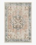 Hazel Vintage Washable Persian-Style Rug – Geometric Pattern for Living Room, Bedroom, or Bathroom