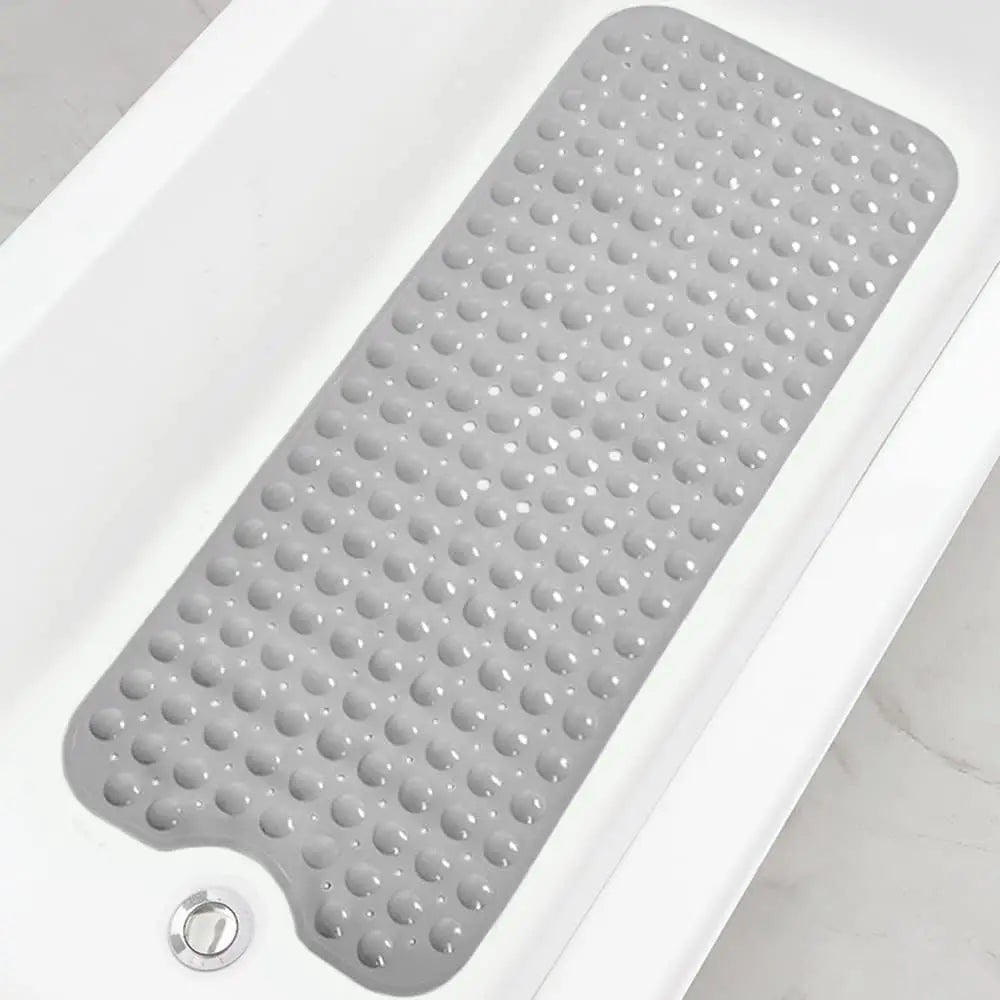 Extra-Long Non-Slip Bath Mat for Kids & Toddlers — 40x100cm, Suction Cups