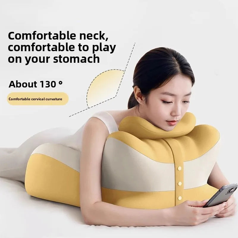 Supportive Memory Foam Bed Backrest Pillow