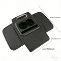 Center Console Armrest Organizer with Cup Holder and Cushion