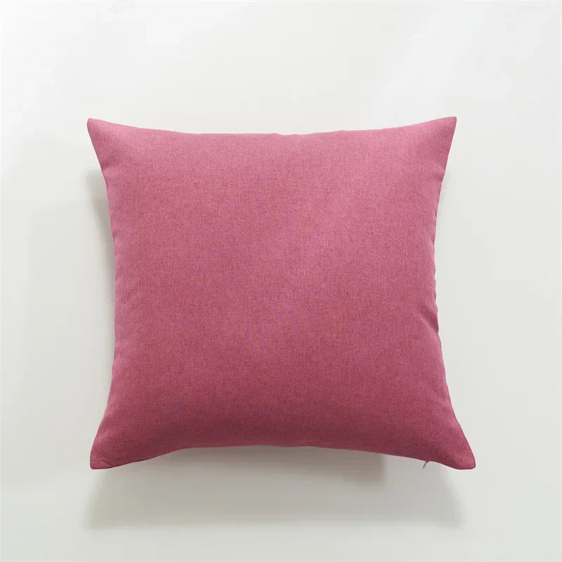 Solid Color Outdoor Waterproof Cushion Cover for Patio or Porch