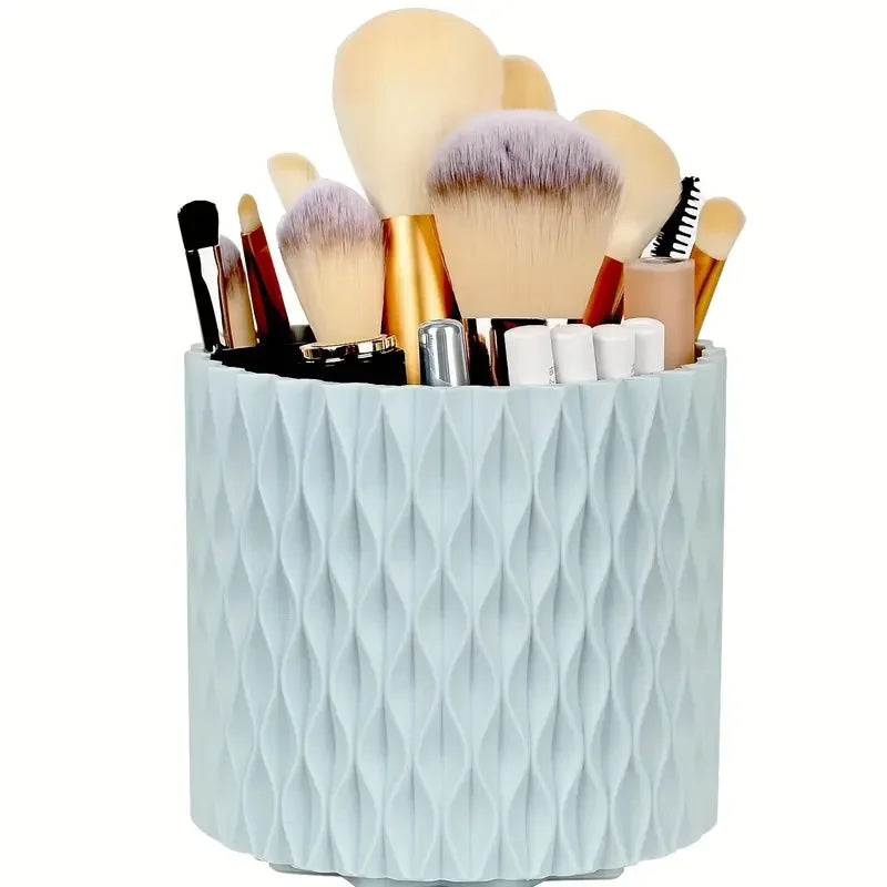 Ripple 360° Rotating Makeup Organizer for Vanity or Bathroom