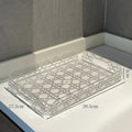 Transparent Decorative Tray for Coffee Tables and Counters
