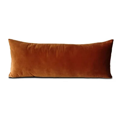 Arlo Rectangular Velvet & Houndstooth Throw Pillow Cover