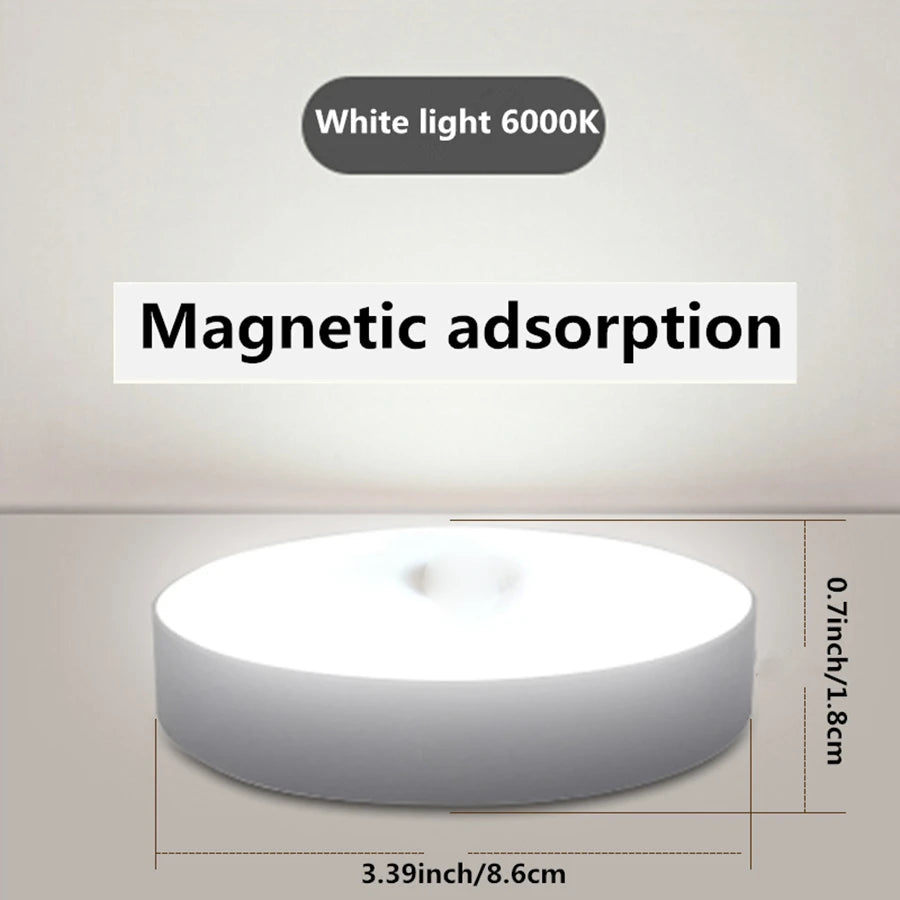 Magnetic Motion Sensor Night Light for Bedroom, Closet, or Hallway