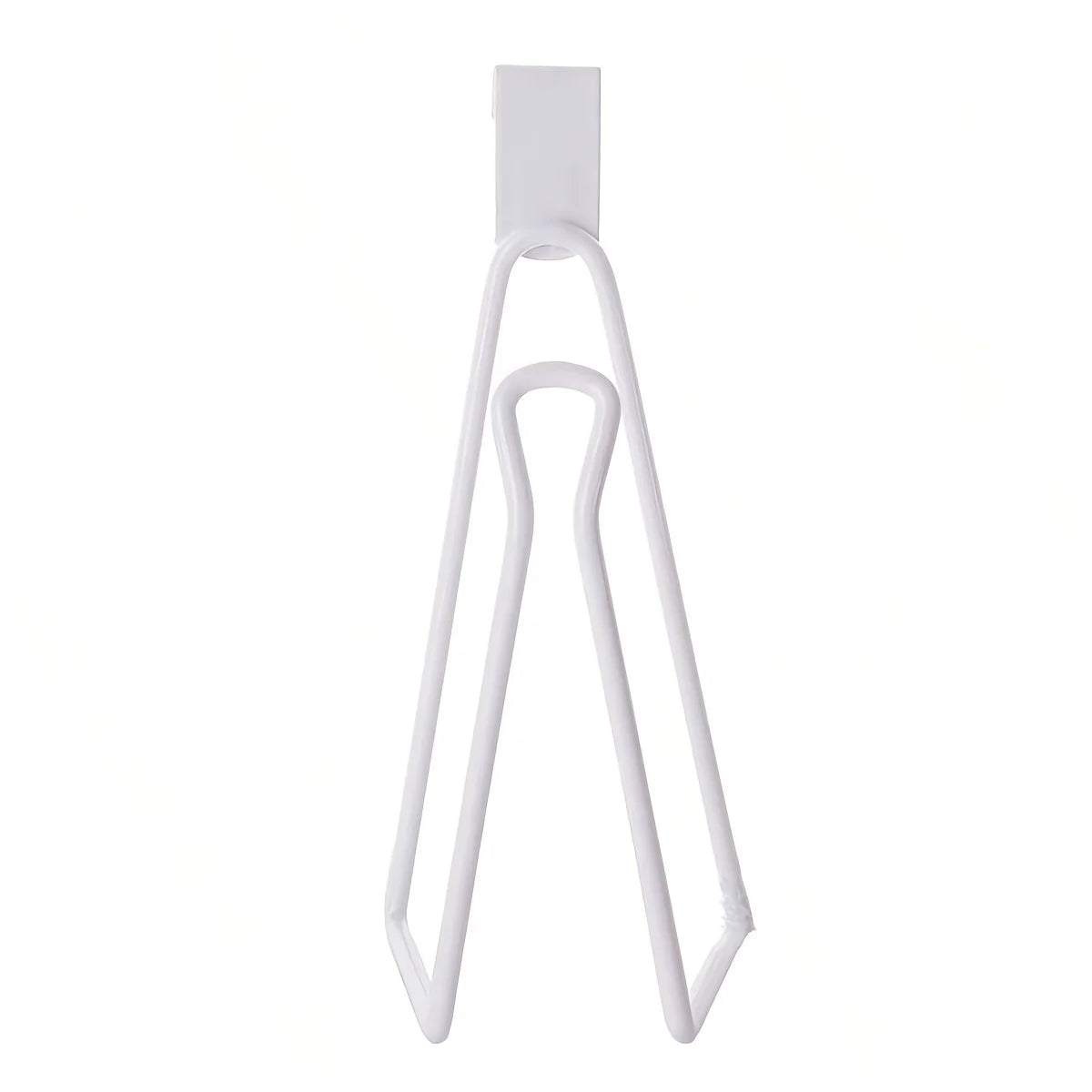 Over Cabinet Metal Toilet Paper Holder — No-Drill Space-Saving Hanger