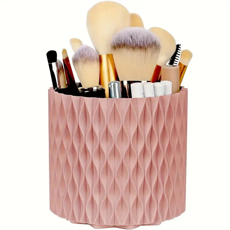 Ripple 360° Rotating Makeup Organizer for Vanity or Bathroom