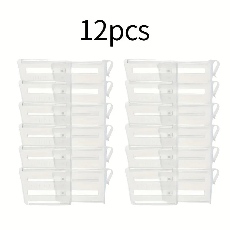 Adjustable Fridge Dividers for Bottles and Sauce, Set of 1/6/12