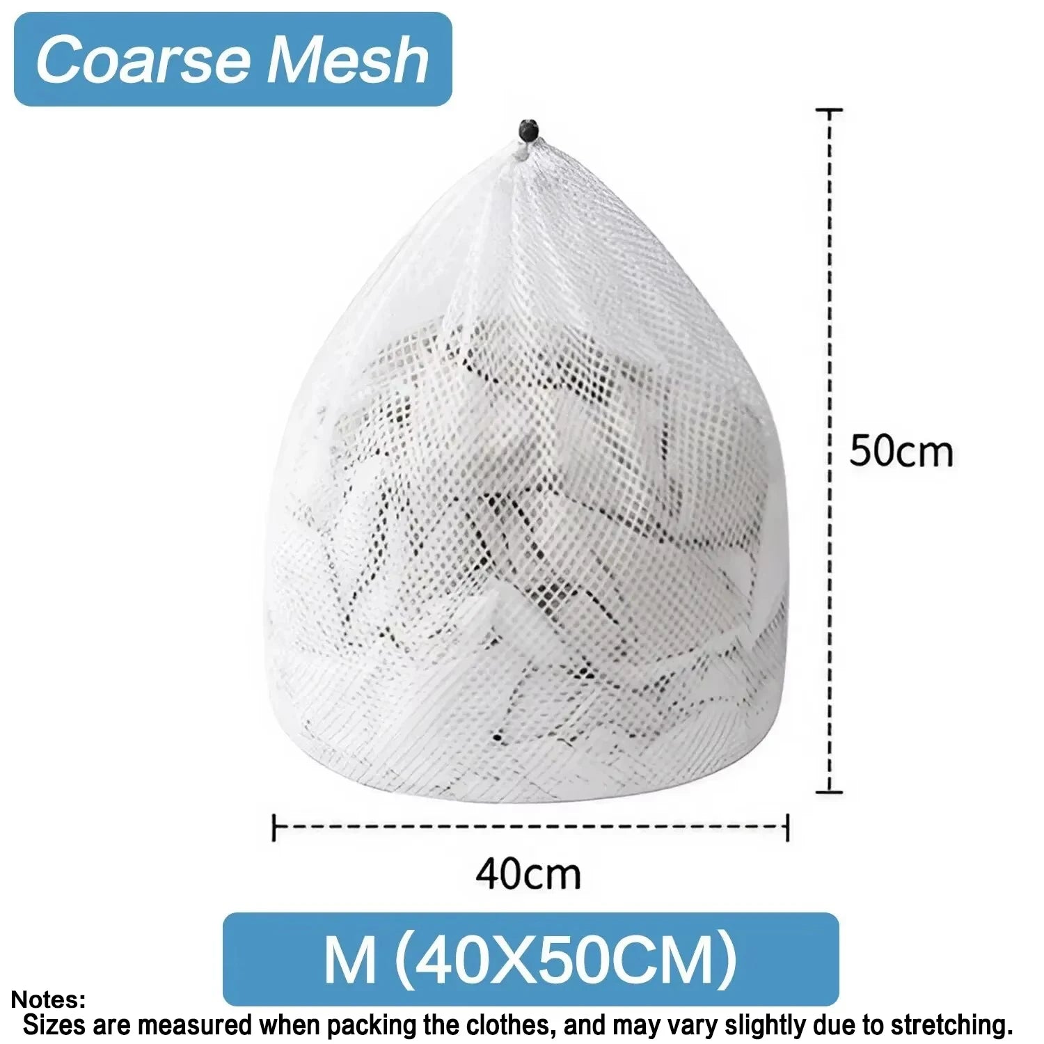 Mesh Laundry Bags with Drawstring for Delicates and Sweaters