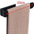 Self-Adhesive Stainless Steel Towel Rack for Bathroom & Kitchen
