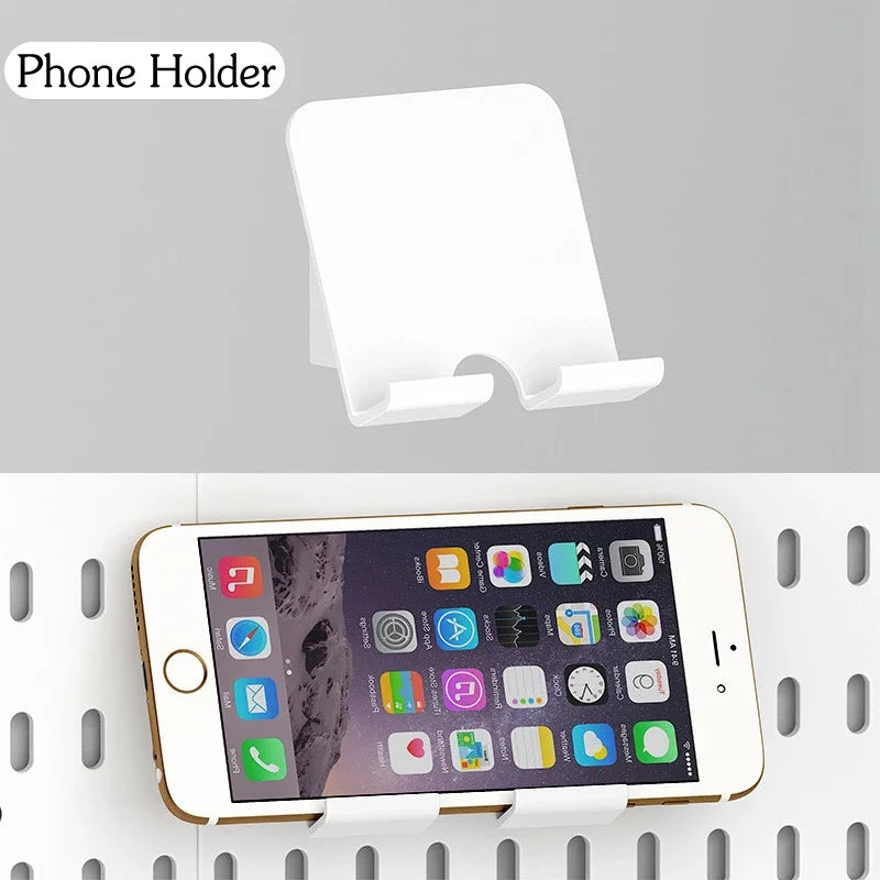 Customizable Pegboard Wall Organizer Accessories for Kitchen & Utility