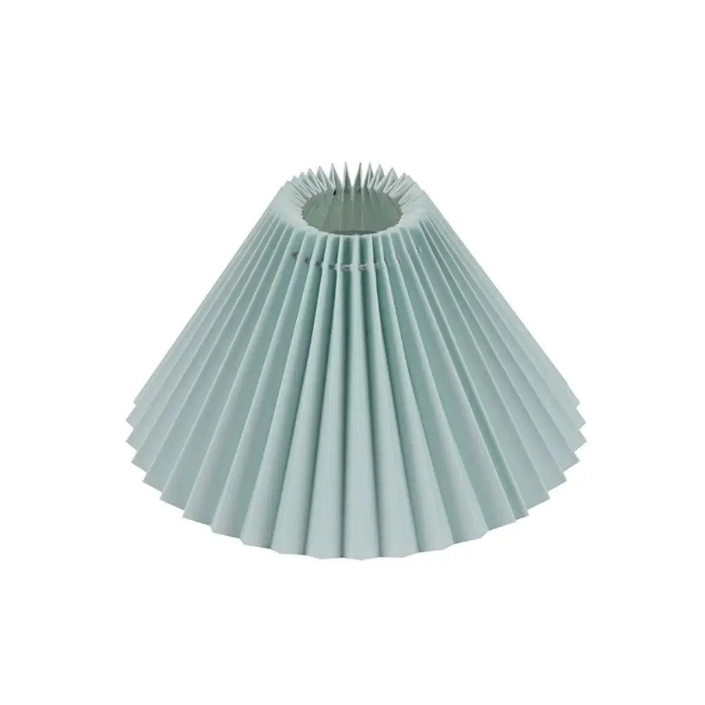 Eloise Pleated Cloth Lampshade – Modern Cone Light Cover