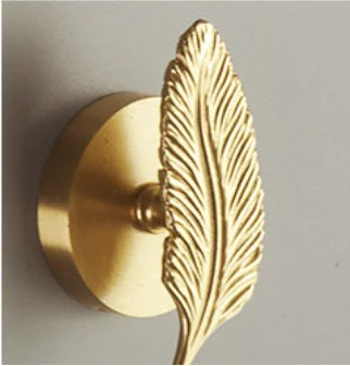 Eden Brass Animal Wall Hook – Sculpted Decorative Hook for Entryway or Bathroom
