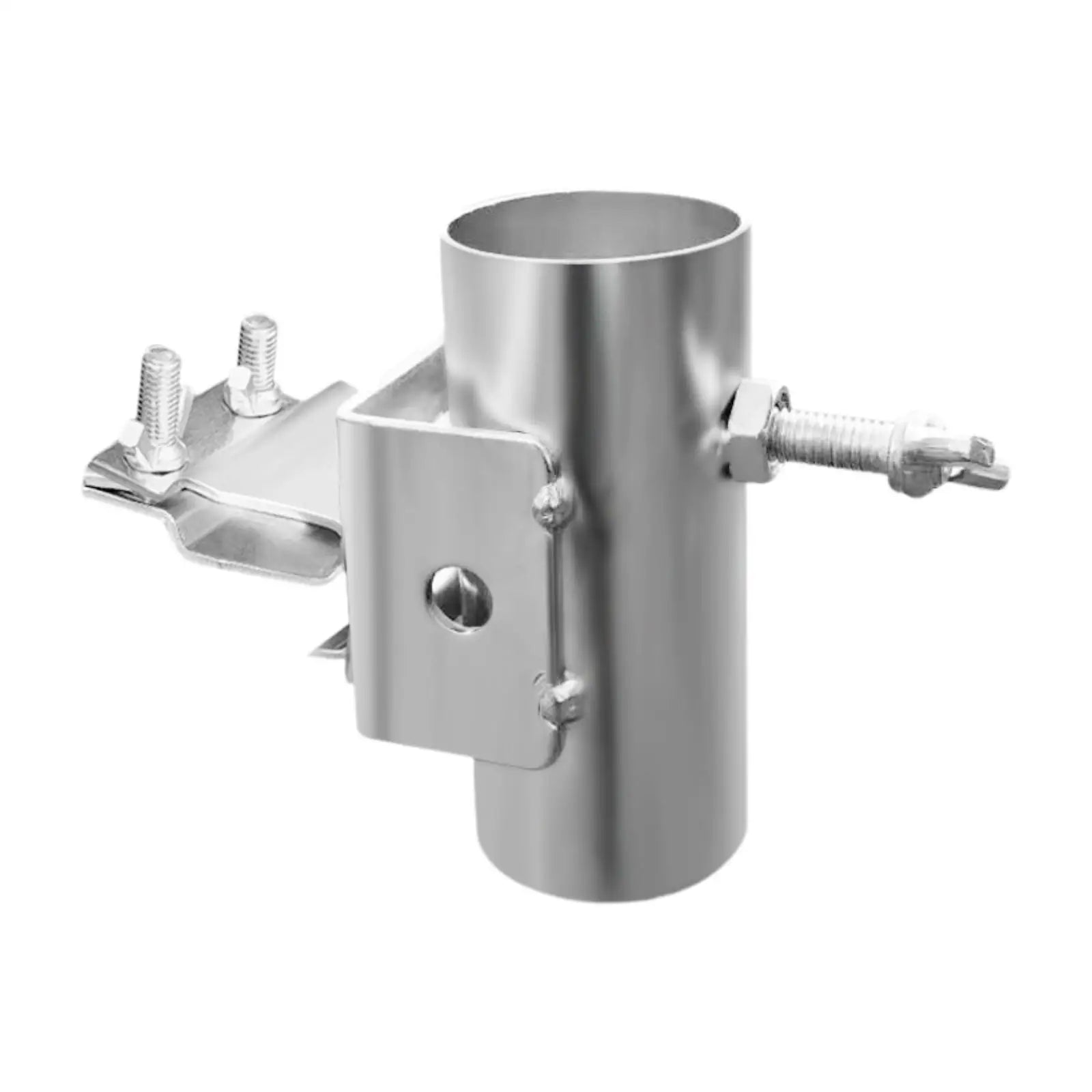 Clamp-On Metal Umbrella Holder for Outdoor Tables or Wagons