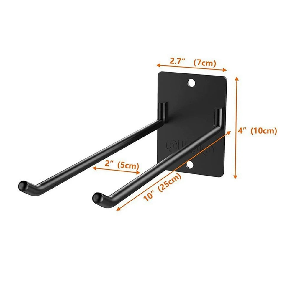 Wall tool hook with labeled dimensions 25cm x 10cm x 7cm