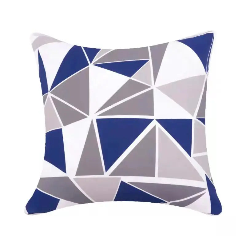 Modern Geometric Outdoor Cushion Covers – Splash Proof Oxford Cloth for Patio, Garden, or Terrace