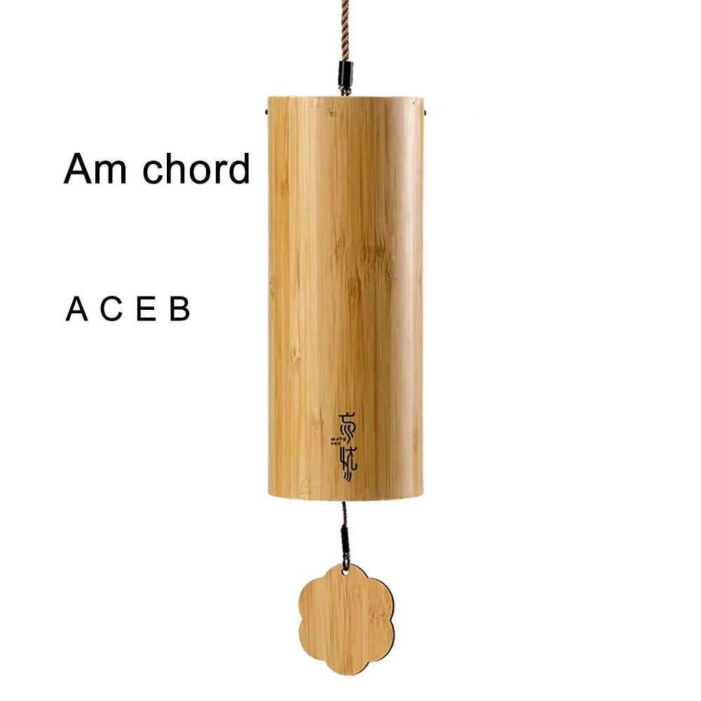 Handmade Bamboo Wind Chime for Garden, Patio, or Meditation Spaces