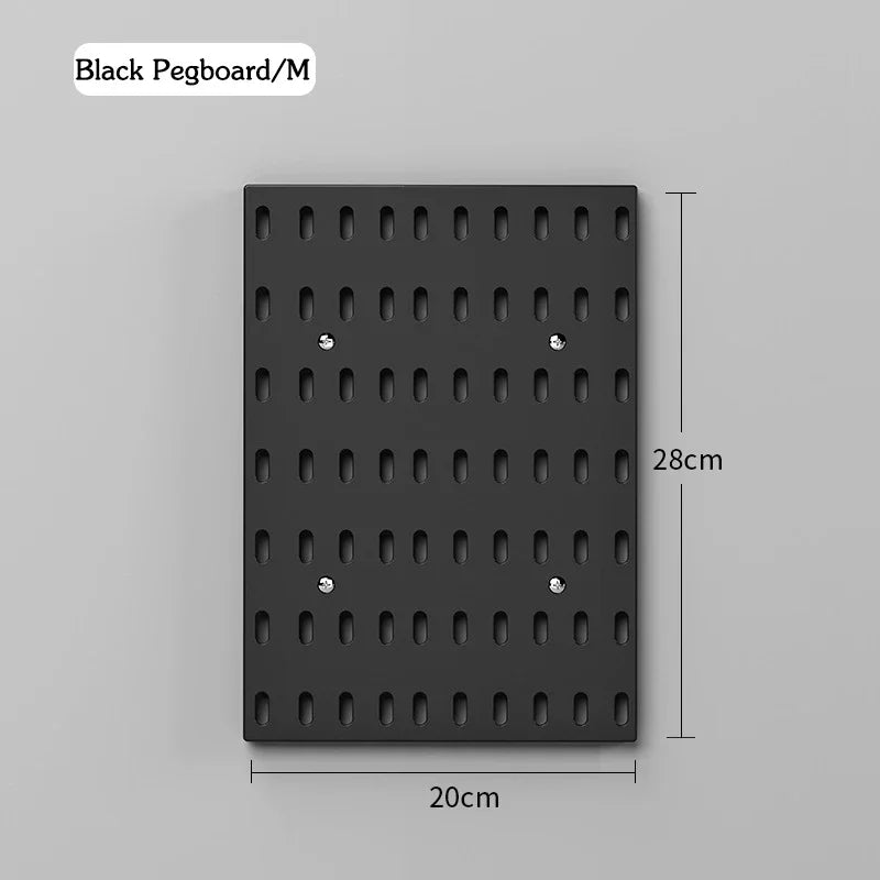 Customizable Pegboard Wall Organizer Accessories for Kitchen & Utility