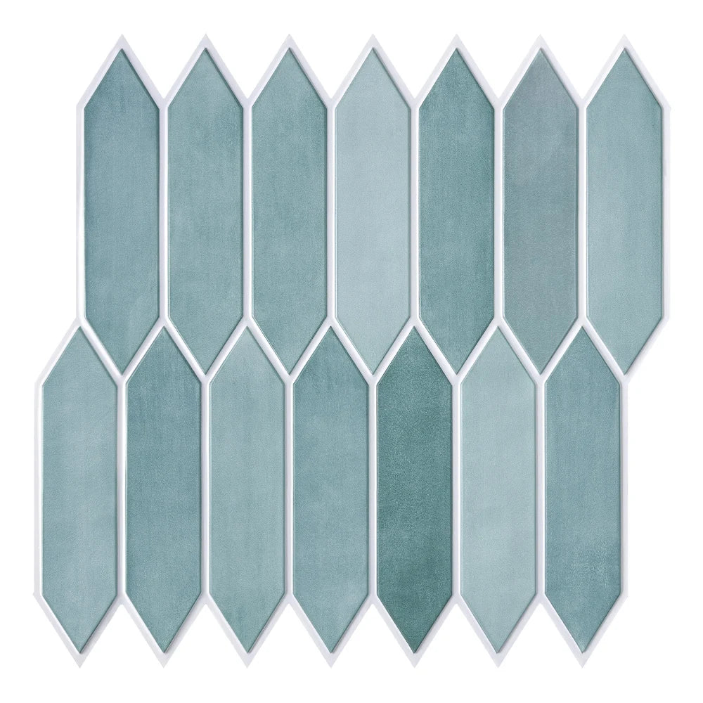 Rowan 3D Geometric Peel & Stick Wall Panels – Set of 10