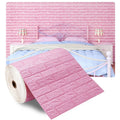3D Foam Brick Wall Panels – Self-Adhesive Wallpaper for Living Room & Bedroom