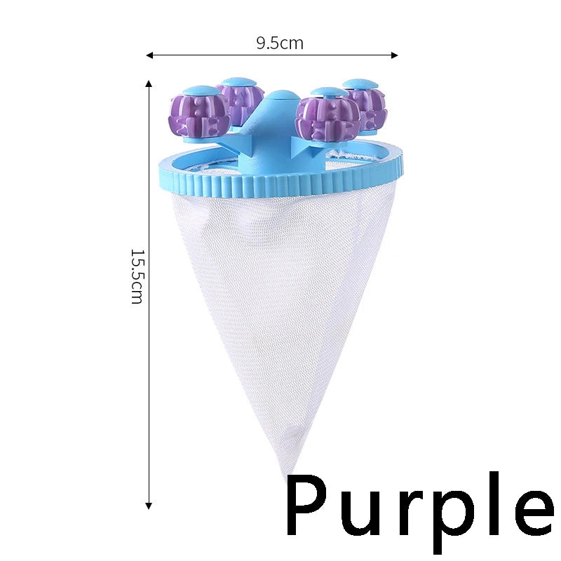 Floating Lint Catcher Ball for Washing Machine – Assorted Colors