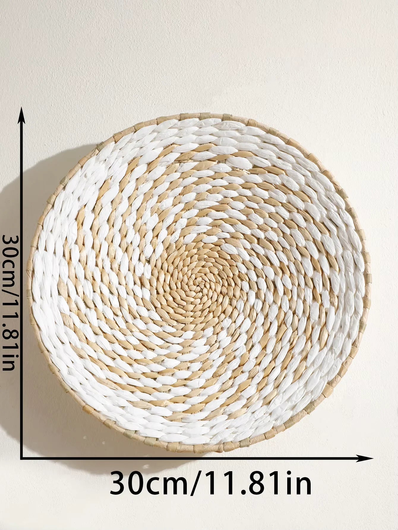 Marin Woven Seagrass Wall Basket Decor